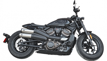 S&S CYCLE 4" Grand National Slip-On Muffler, Stainless Steel, Sportster S